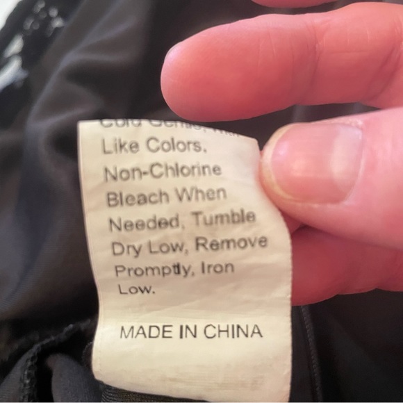 Girls Black Jumpsuit fits 8 Year Olds.Stretchy floral black on top half by SHEIN - Picture 13 of 14